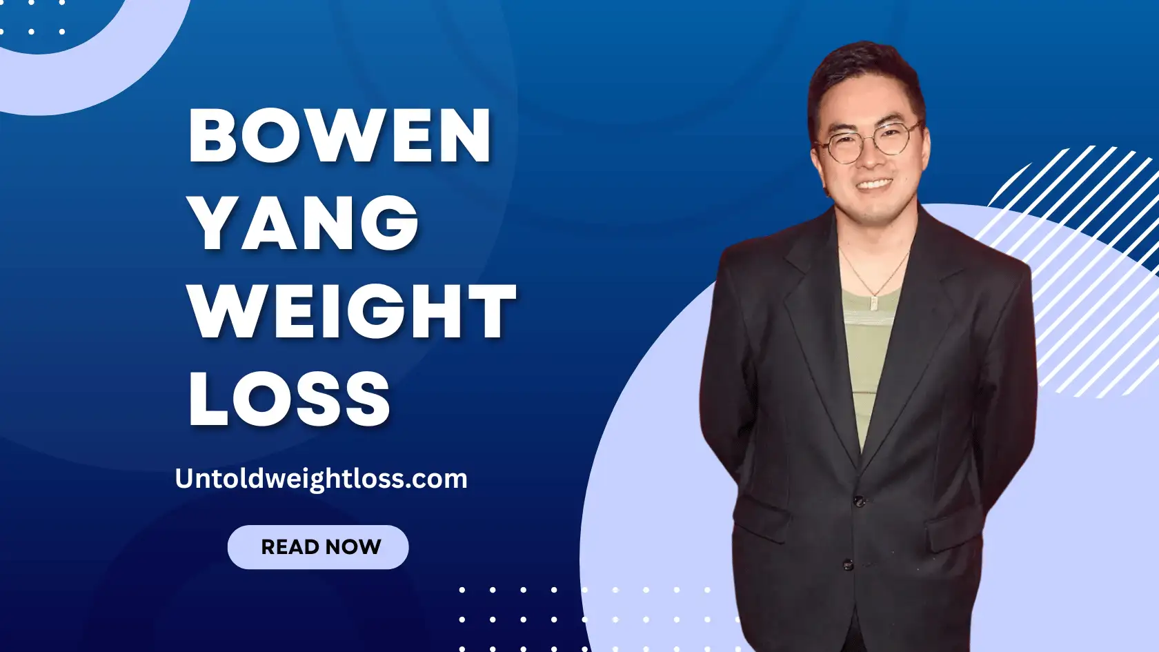 Bowen Yang Weight Loss