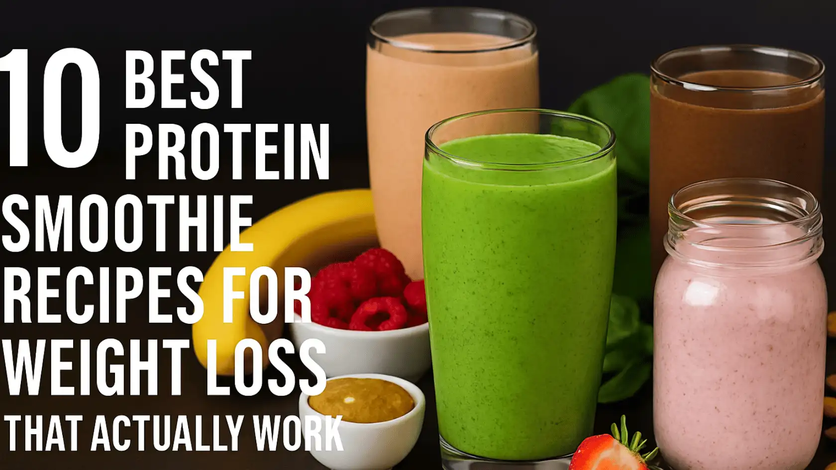 Protein Smoothie Recipes for Weight Loss