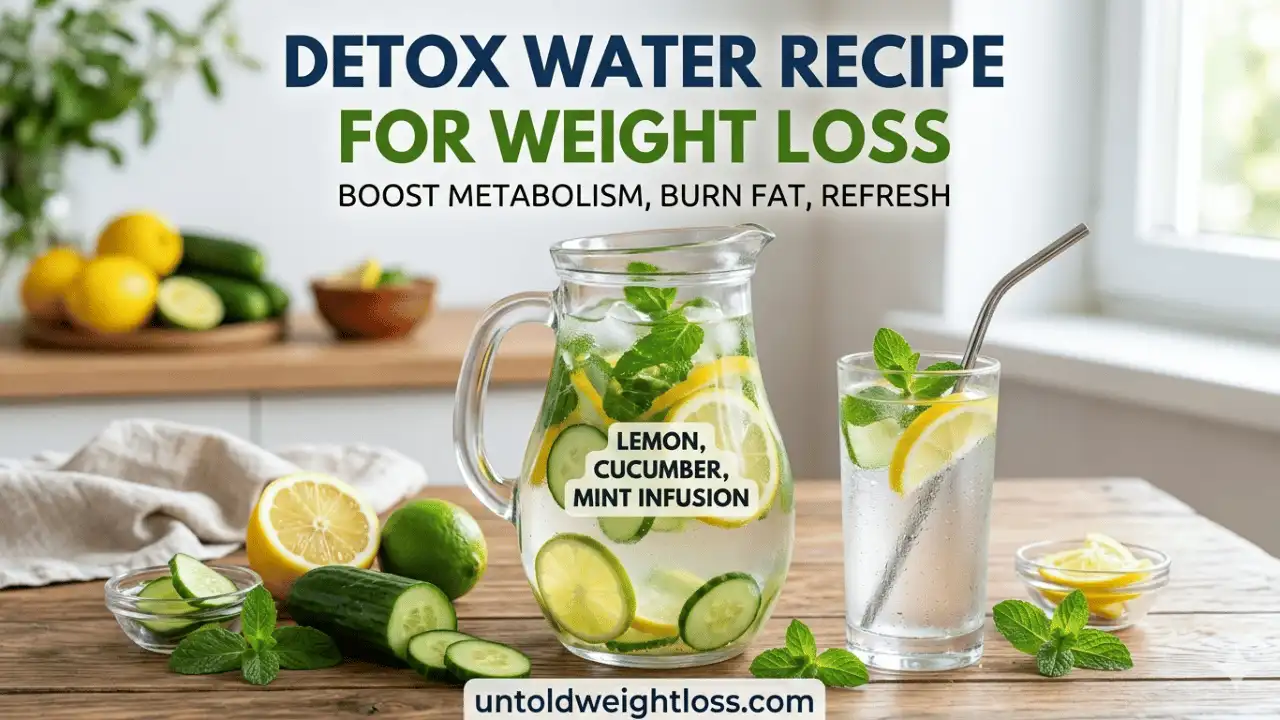 detox water recipe for weight loss